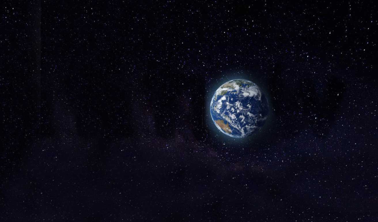 Earth in space